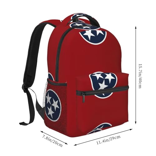 Mochila diaria de Tennessee con estampado clásico resistente de 40cm 2