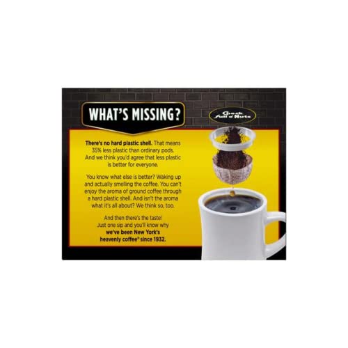 Chock Full O’nuts Original, K-Cup Compatible Pods (32 Count) - Arabica Coffee In Eco-Friendly Keurig-Compatible Single Serve Cups #TOP2