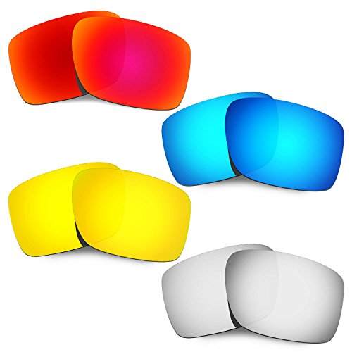 Lentilles Double Edge Oakley rouge renforcées pour renouveler vos lunettes de soleil sport