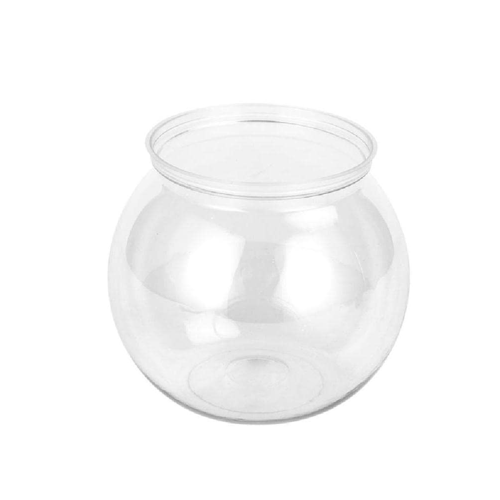 Jilin Plastics Round Aquarium Unbreakable Crystal-Clear Fish Bowls for Small Fish 4 Sizes Vases for Candy Ornament Holder plastics goldfish bowls ivy bowls plastics clear round fish bowl