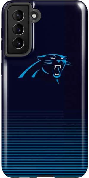 Skinit Pro Phone Case Compatible with Galaxy S21 FE - Officially Licensed NFL Carolina Panthers Large Logo Design
