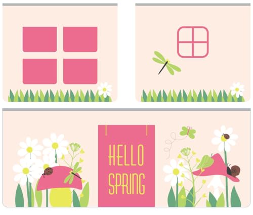 Vipack Verwandeln Sie das Kinderzimmer in EIN Spielparadies mit dem Spielvorhang 'Spring' für Pino-Bett