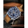 BENYAR Watch for Men Analog Quartz Chronograph Waterproof Luminous Designer Mens Wrist Watches Business Work Sport Casual Dress Watch with Silicone Strap Elegant Gifts for Men
