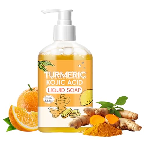 Jabón Líquido | Limpiador Corporal,250ml Hidratante Refrescante Purificante Loción Natural Piel Grasa Sensible Control Olores Uso Diario Gimnasio Spa Viaje Cuidado Post-Solar