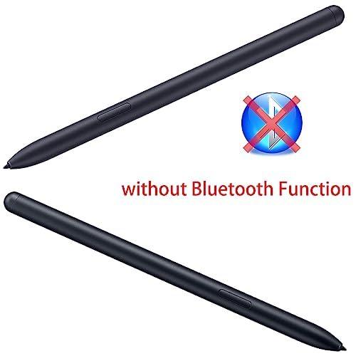 Penna Stilo di ricambio per Samsung Galaxy Tab S7/S7+ Plus/S7 FE SM-T870 SM-T875 SM-T876 Touch Pen + punte/pennini (SenzaBluetooth) (Nero mistico)
