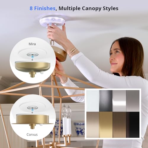 Image of SkyX SkyPlug Smart Plug & Play Lighting Base - Carina-Weathered Brass Finish