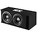 CT Sounds Dual 12” 2600W Loaded Tropo Series Ported Car Subwoofer Box - TROPO-2X12D4