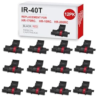 IR40T Calculator Ink Ribbon Replacement for IR-40T HR-170RC、 HR-10RC、HR-200RC CP-90A CP-90A