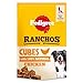 Price comparison product image Pedigree RANCHOS Dog Training Treat Cubes, With 100% Natural Chicken, 70g (Pack of 7)