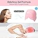Migraine Relief Cap, One Size Fits All Hot/Cold Gel Head Wrap, Migraine Cooling Eye Mask, Strong Elastic Comfort Fit, Reusable Durable for Stress & Headache Relief, FSA|HSA Eligible, Gift Box (Pink)