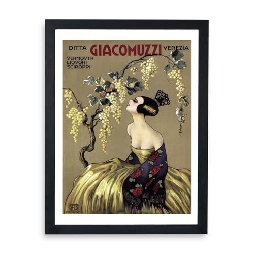 Affiche encadrée Giacomuzzi Vermouth Spiffing Prints taille M pour habiller un mur vide