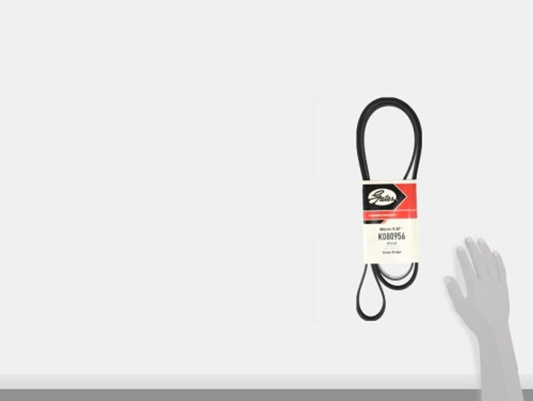 Gates K080956 Micro-V Serpentine Drive Belt