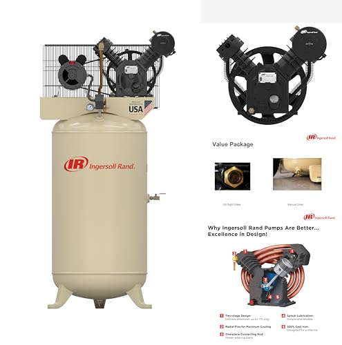 Ingersoll-Rand 5HP 80 Gal Compressor