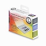 Daniel Smith Hand Poured Watercolor Half Pan Set of 6, with Bonus 9 Empty Half Pans, Colors of Inspiration I (285650003)