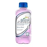 Electrolit Electrolyte Hydration & Recovery Drink, 21oz, ZERO Berry Blast, 12 Pack