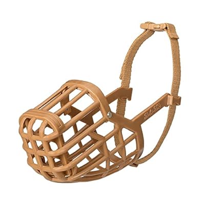 Company of Animals Baskerville Dog Muzzle, Size 5, Suitable for Cocker Spaniel, Corgi....