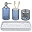 Blue + White Marble Pattern Tray