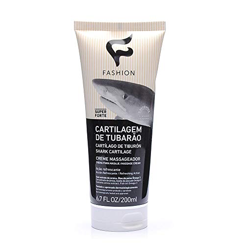 Kit 5 Creme Massageador Cartilagem de Tubarão + 5 Gel Cartilagem de Tubarão com 18 Ervas
