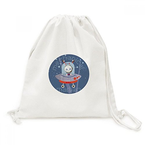 Sac cordon univers espace alien pour transporter vos affaires sans effort