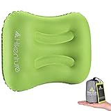 EINFACHE BEDIENUNG: Dieses Kissen lässt sich mit nur 3-5 Atemzügen super leicht aufblasen und auch die Luft wieder schnell herauslassen, durch ein Ventil was sich umschalten lässt.