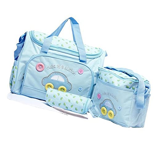 Saco de Fraldas para Múmias, Conjunto de Saco de Armazenamento para Mamães à Prova d'água, 4 Peças,