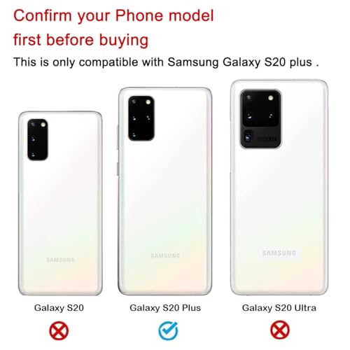 Vitre arrière Samsung S20 Plus blanc de rechange avec adhésif et outils