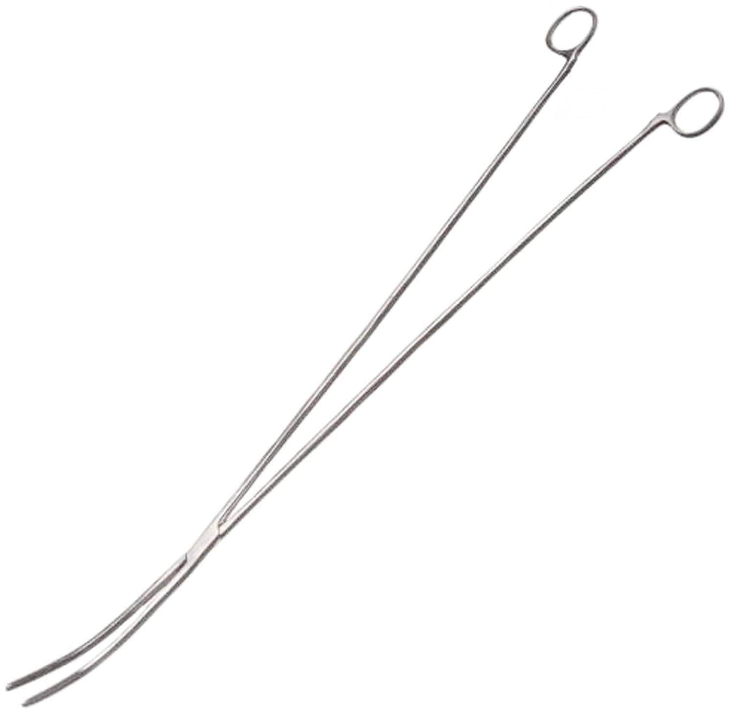 Rochester Pean Forceps Curved 24" HEMOSTAT Non-Locking CLAMP Stainless Steel