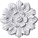 Ekena Millwork CM07EM 7 5/8-Inch OD x 1-Inch Emery Leaf Ceiling Medallion