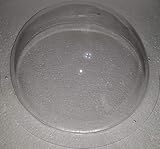Supreme Tech Acrylique Dôme / Hémisphère plastique - clair - 203mm Diameter, 19mm Bride av...