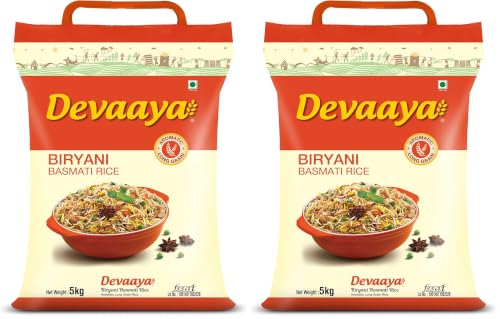 Image of Devaaya Biryani Basmati Rice, 5 kg (Pack of 2)