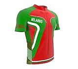 ScudoPro Belarus Full Zipper Bike Short Sleeve Cycling Jersey for Women - Size 2XL Multicolored