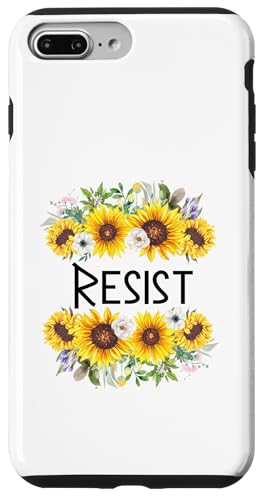 Resist Empowerering Resistance�t���[�����A�[�g �X�}�z�P�[�X iPhone 7 Plus/8 Plus �p