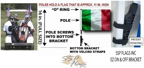 Miniatura 2 de Soporte de encendido y apagado EZ para carrito de golf de Italia