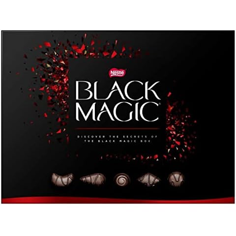 Nestle Black Magic Assorted Dark Chocolate Gift box 348g, Gift For any occasion (Black magic) Cover