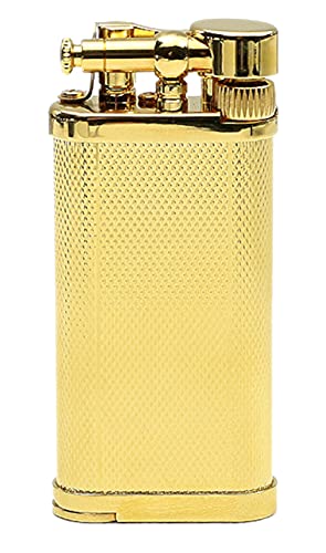 IM Corona Old Boy Gold Plated Barley Pipe Lighter