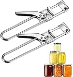 2PCS Adjustable Multifunctional Stainless Steel Can Opener and Jar Opener for Weak Hands - The Best