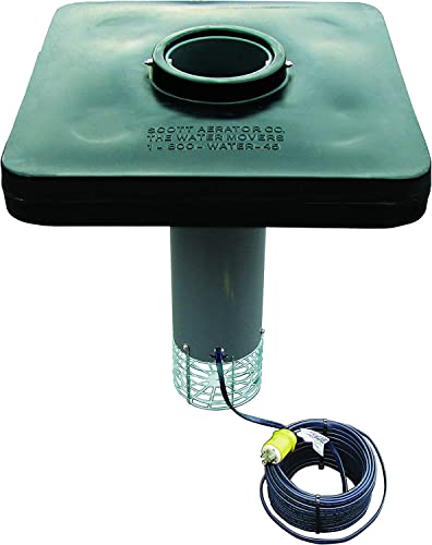 Scott Aerator North Star Fountain Aerator - 1 HP 230V Pond Aerator for Outdoor Ponds with 200 ft Electric Cord - Aerating Fountain for Large Lakes & Ponds - Efficient Pond Aeration System