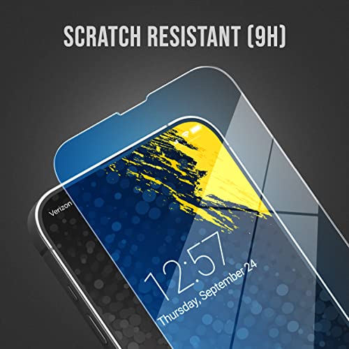 magglass Blue-Light Screen Protector Compatible with iPhone 14 Pro - Tempered Glass Bluelight Filter (Easy Applicator Included) by magglass - Used condition - US$13.49