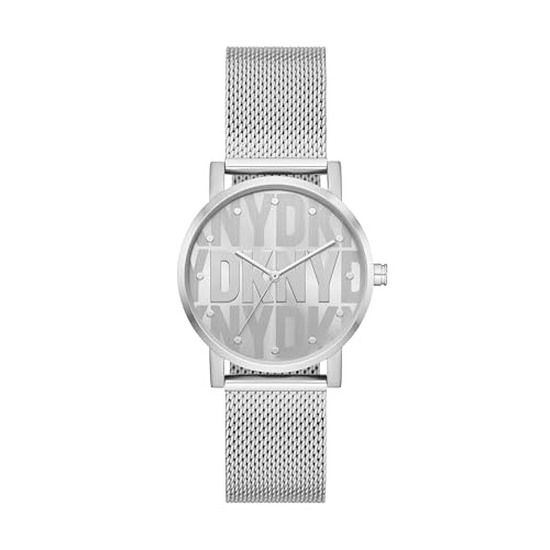 Recopilación de Dkny Reloj para comprar online. 47 Reloj DKNY NY6693 Soho de acero inoxidable en color plateado para mujer