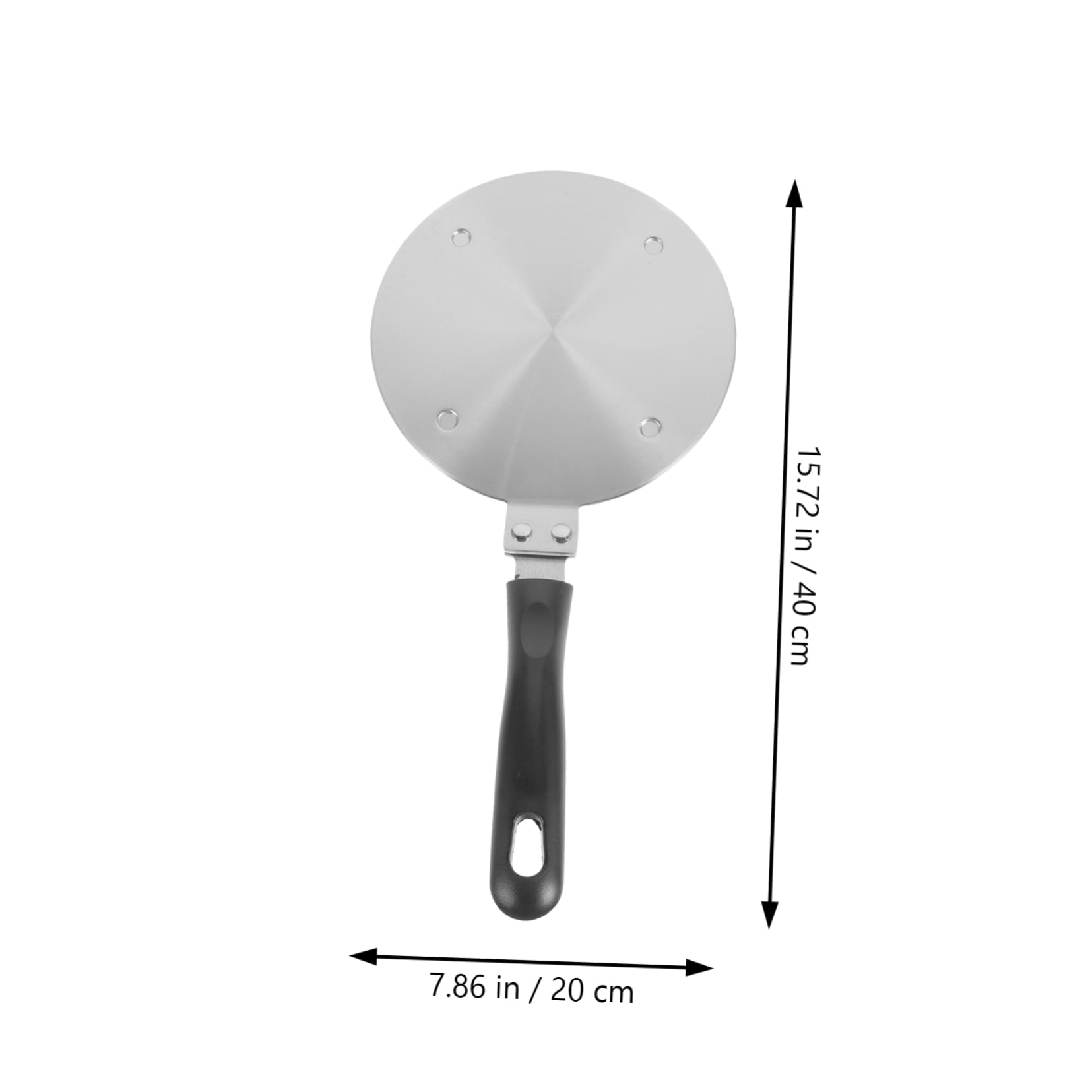 Difusor de Calor Inoxidable para Cafeteras Adaptador de Inducción Mango Desmontable Compatible con Utensilios de Cocina para Cocinas de Inducción y Gas