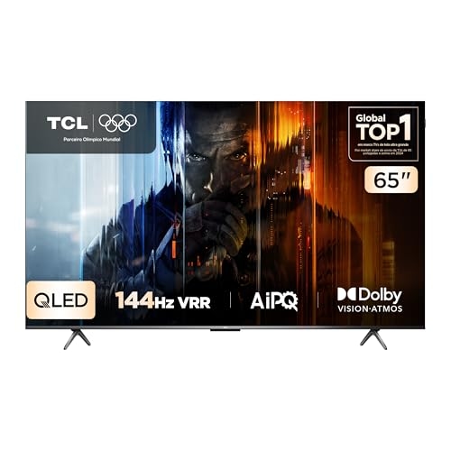 Smart TV TCL QLED 65" 4K UHD 144Hz - 65P8K
