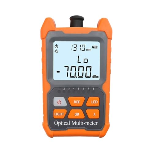 光パワーメーター、 MINI OPM ハンドヘルド光ファイバーパワーメーター光ファイバーケーブルテスター -70+6 FTTH FTTX FTTB 、精密測定