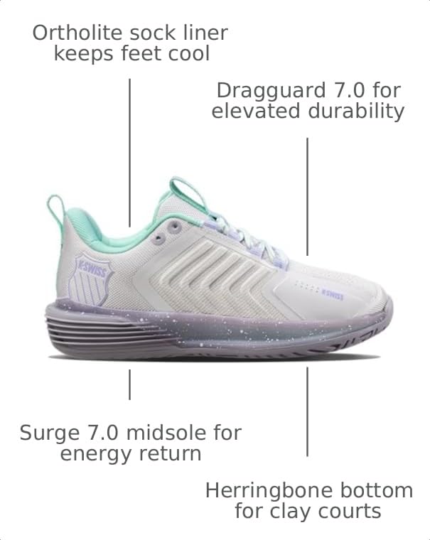 Image of K-Swiss Women's Ultrashot 3 Grass Tennis Shoe