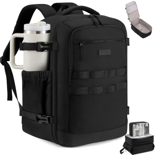 Image of LOVEVOOK 40L Travel Backpack for Women Men, Carry on Backpack for Airplanes