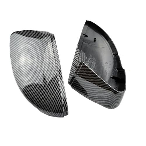 Coque rétroviseur extérieur noir carbone pour réparer facilement votre auto