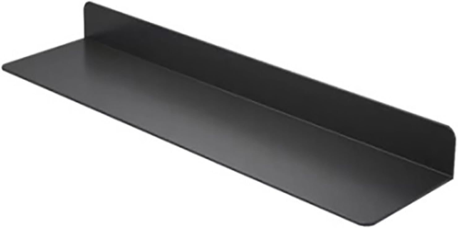 Étagère murale flottante haut de gamme en métal avec LED salon
