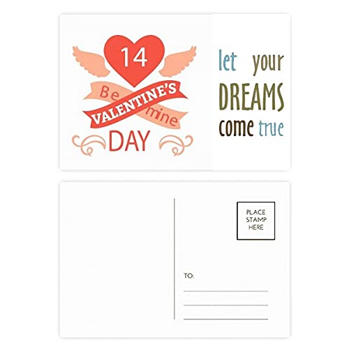 Cartes Saint-Valentin Be Mine rouge : le lot de 20 pour sublimer tous vos cadeaux