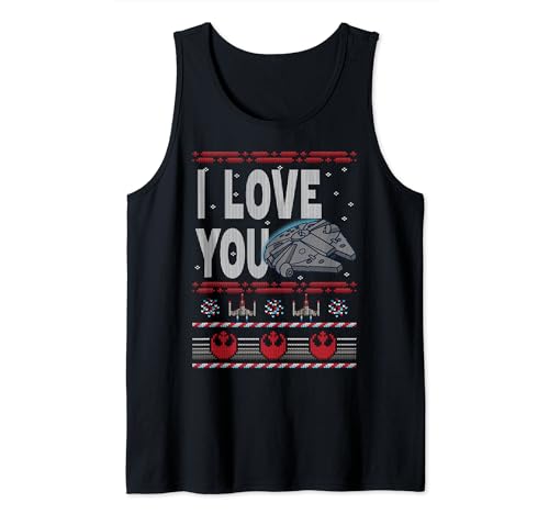 Débardeur Star Wars de Noël style pull moche geek pour homme et femme