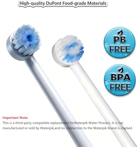 Têtes de brosse à dents de rechange pour Waterpik avec finitions de haute précision