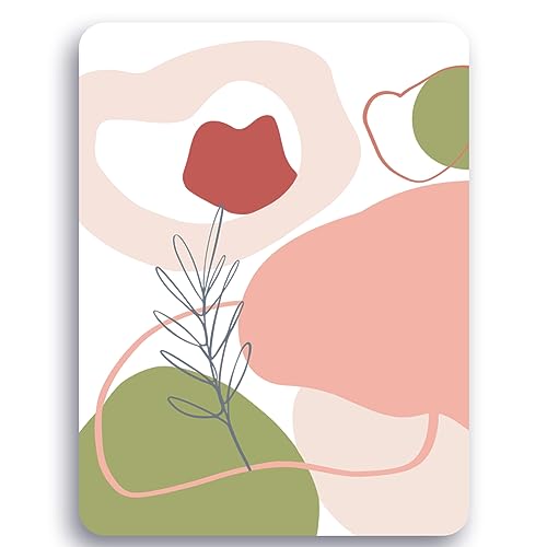 Audimi Alfombrilla de ratón pequeña 15x20 cm, Mini Alfombrilla de ratón para ratón inalámbrico Viajes Oficina Portátil Rosas